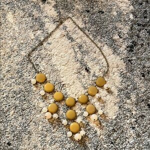 Yellow Statement Necklace